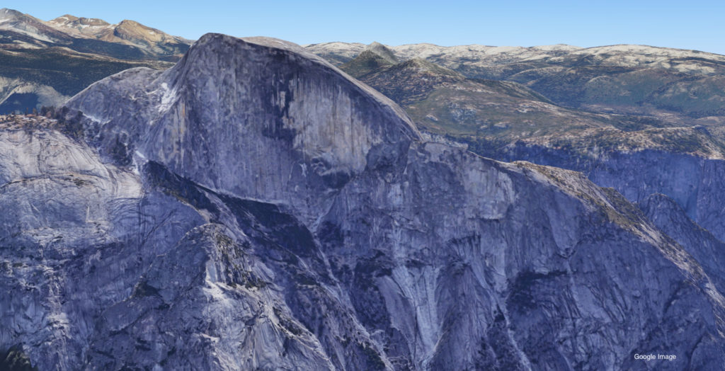 Conditions Report Half Dome Slabs Approach Tis Sa Ack Yosemite